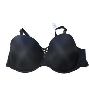 Torrid Bra Womens 46DDD 360 Back Smoothing Adore Push Up Underwire Plus Size NEW